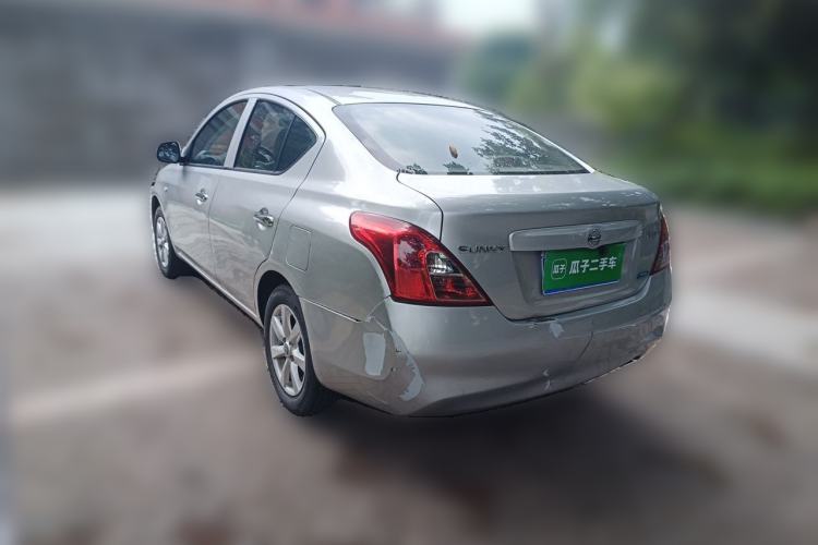 Used Nissan Sunny 2011 1.5XE Manual Comfort Edition Rear Left 45 Deg