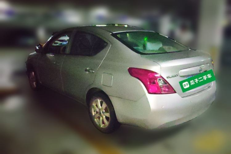 Used Nissan Sunny 2011 1.5XE CVT Comfort Edition Rear Left 45 Deg