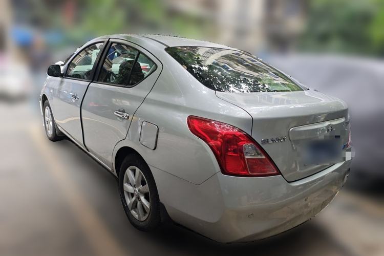 Used Nissan Sunny 2011 1.5XL CVT Luxury Edition Rear Left 45 Deg