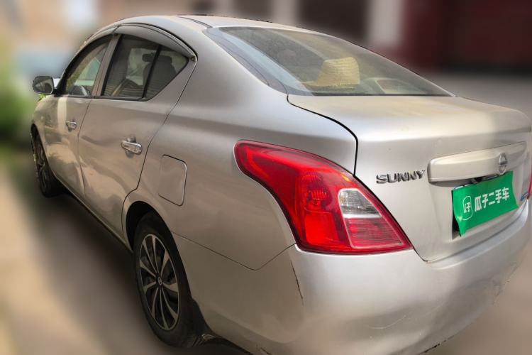 Used Nissan Sunny 2011 1.5XE Manual Comfort Edition Rear Left 45 Deg