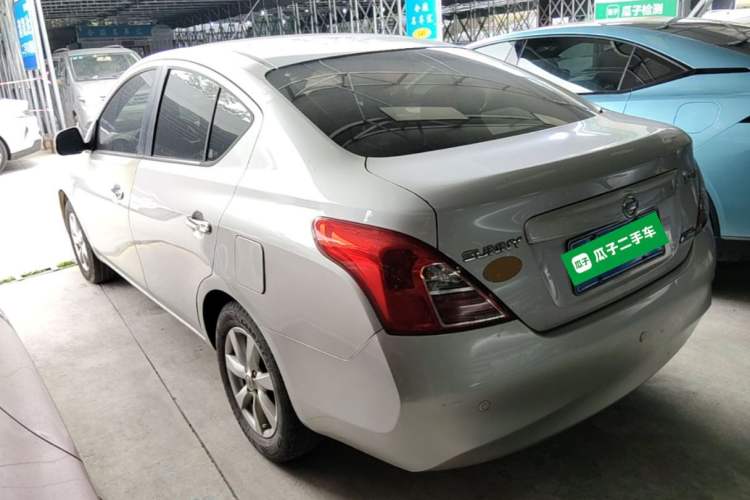 Used Nissan Sunny 2011 1.5XL CVT Luxury Edition Rear Left 45 Deg