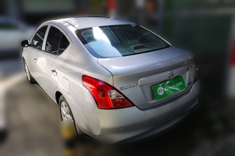 Used Nissan Sunny 2011 1.5XE CVT Comfort Edition Rear Left 45 Deg