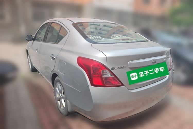 Used Nissan Sunny 2011 1.5XL Manual Deluxe Edition Rear Left 45 Deg