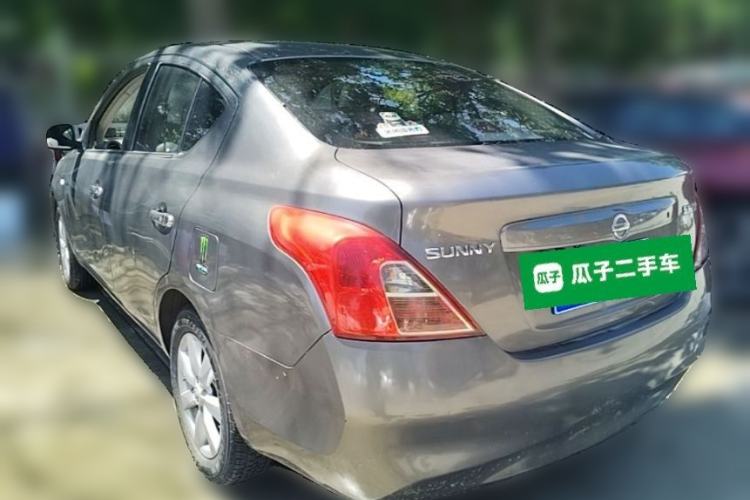 Used Nissan Sunny 2011 1.5XL Manual Deluxe Edition Rear Left 45 Deg