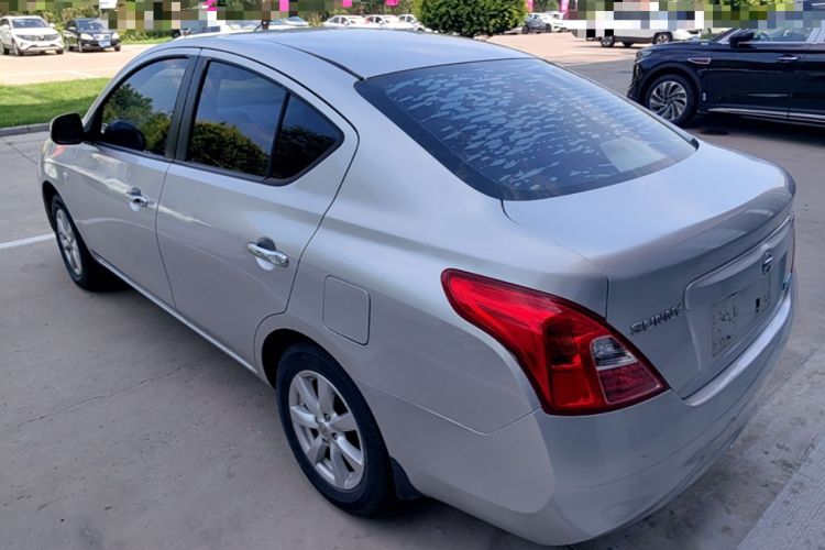Used Nissan Sunny 2011 1.5XL Manual Deluxe Edition Rear Left 45 Deg