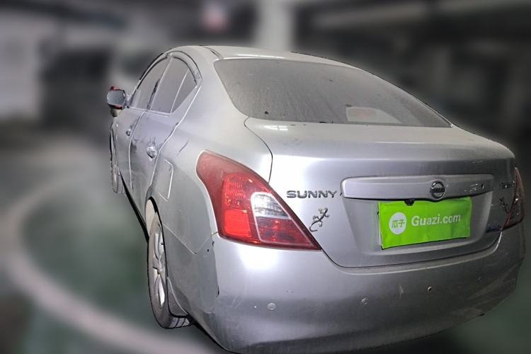 Used Nissan Sunny 2011 1.5XV Manual Luxury Edition Rear Left 45 Deg