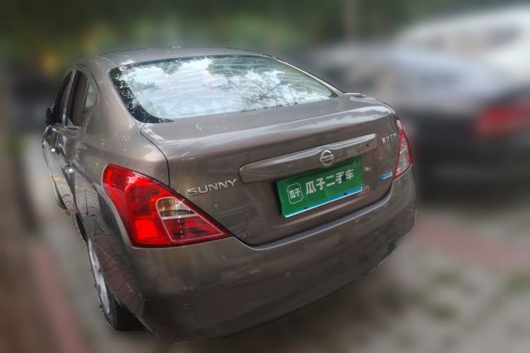 Used Nissan Sunny 2011 1.5XE Manual Comfort Edition Rear Left 45 Deg