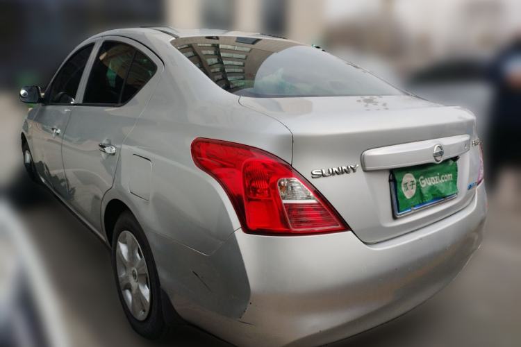 Used Nissan Sunny 2011 1.5XE Manual Comfort Edition Rear Left 45 Deg