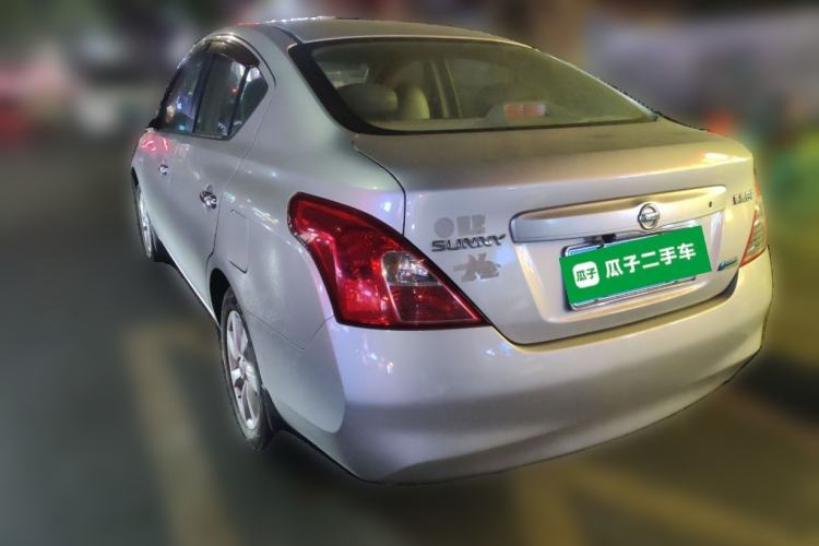 Used Nissan Sunny 2011 1.5XL Manual Deluxe Edition Rear Left 45 Deg