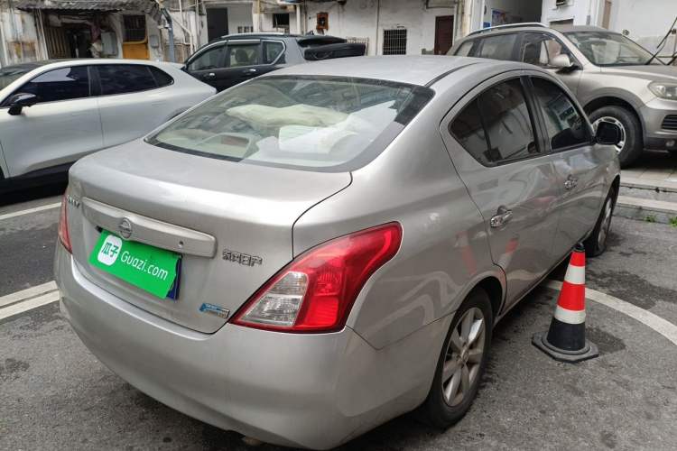 Used Nissan Sunny 2011 1.5XL CVT Luxury Edition Rear Right 45 Deg