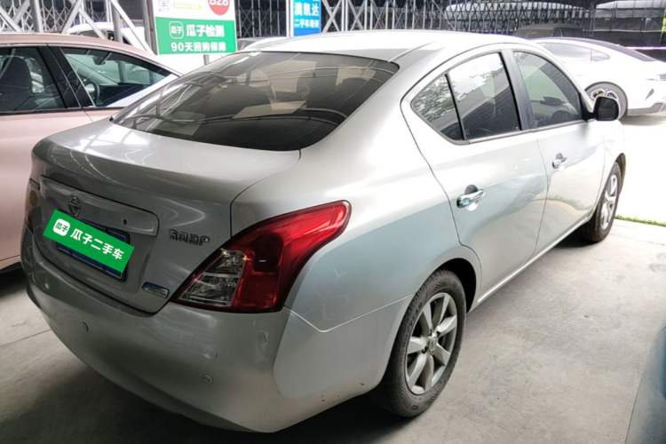 Used Nissan Sunny 2011 1.5XL CVT Luxury Edition Rear Right 45 Deg