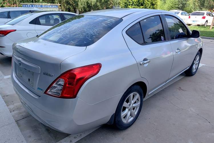 Used Nissan Sunny 2011 1.5XL Manual Deluxe Edition Rear Right 45 Deg