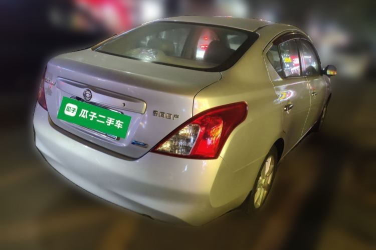 Used Nissan Sunny 2011 1.5XL Manual Deluxe Edition Rear Right 45 Deg