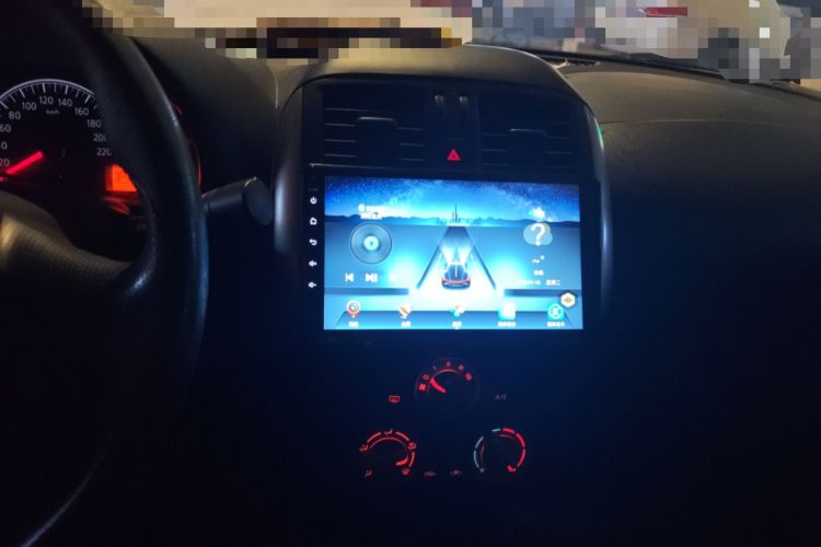 Used Nissan Sunny 2011 1.5XE CVT Comfort Edition Audio And AC Panel