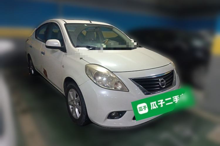 Used Nissan Sunny 2011 1.5XV CVT Deluxe Edition Front Right 45 Deg