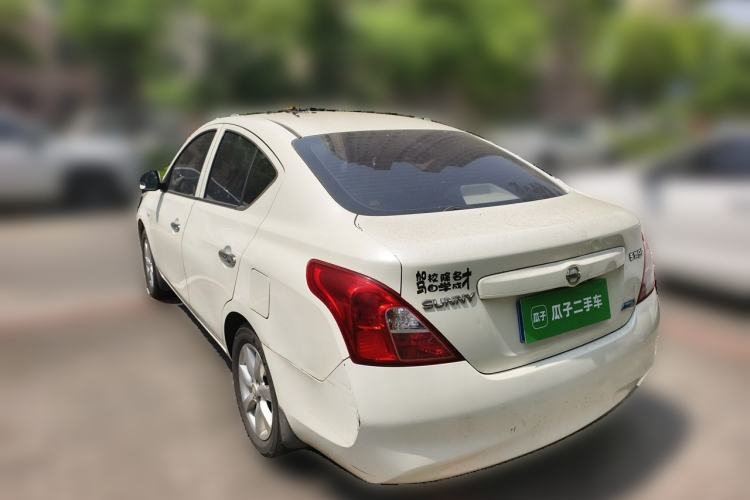Used Nissan Sunny 2011 1.5XE Manual Comfort Edition Rear Left 45 Deg