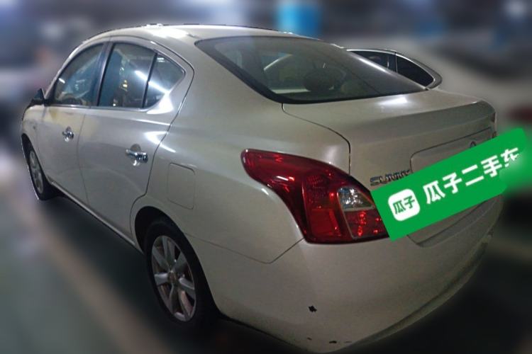 Used Nissan Sunny 2011 1.5XV CVT Deluxe Edition Rear Left 45 Deg