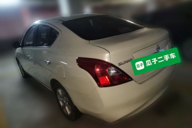 Used Nissan Sunny 2011 1.5XL CVT Luxury Edition Rear Left 45 Deg