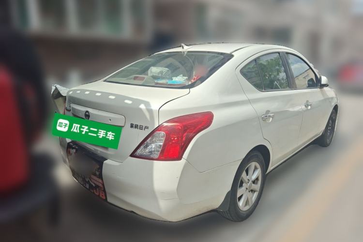 Used Nissan Sunny 2011 1.5XL Manual Deluxe Edition Rear Right 45 Deg
