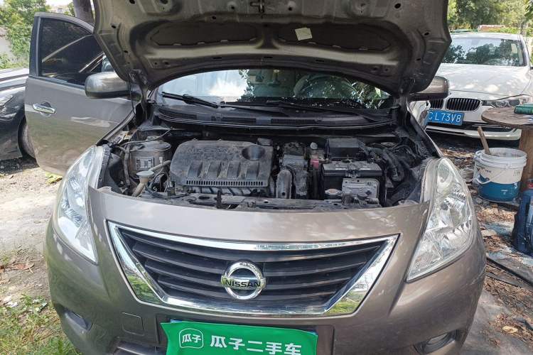 Used Nissan Sunny 2011 1.5XL CVT Luxury Edition Engine Bay