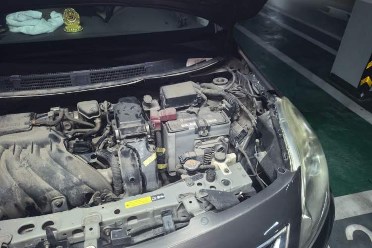 Used Nissan Sunny 2011 1.5XE CVT Comfort Edition Engine Bay Left