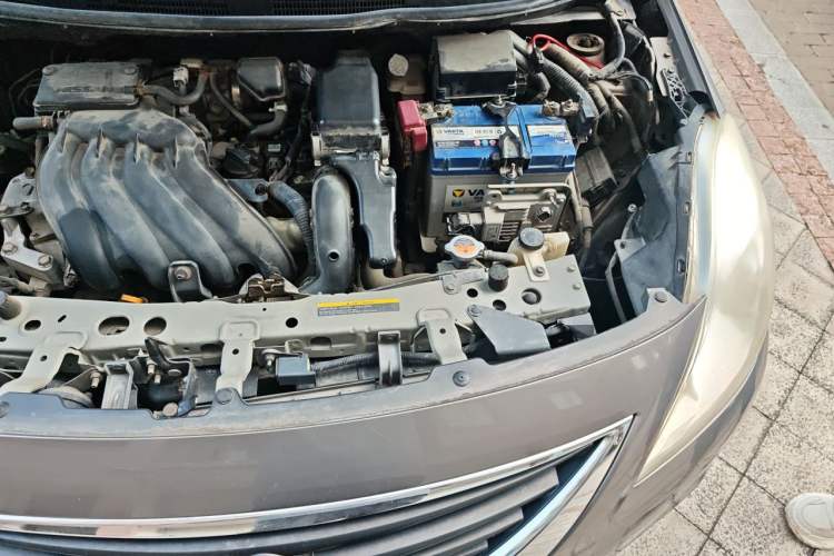 Used Nissan Sunny 2011 1.5XE CVT Comfort Edition Engine Bay Left