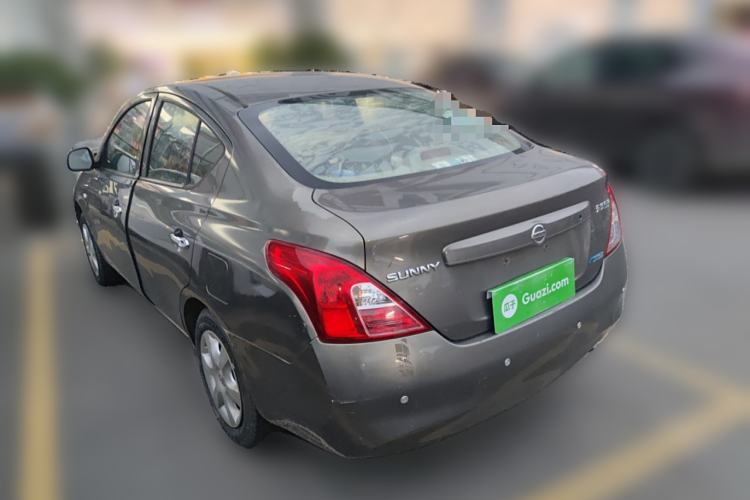 Used Nissan Sunny 2011 1.5XE Manual Comfort Edition Rear Left 45 Deg