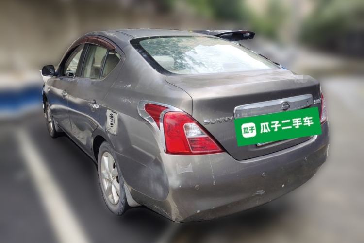 Used Nissan Sunny 2011 1.5XL Manual Deluxe Edition Rear Left 45 Deg