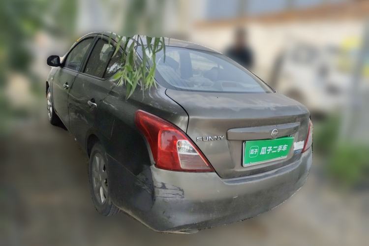 Used Nissan Sunny 2011 1.5XL Manual Deluxe Edition Rear Left 45 Deg