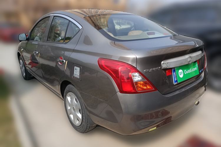 Used Nissan Sunny 2011 1.5XE Manual Comfort Edition Rear Left 45 Deg