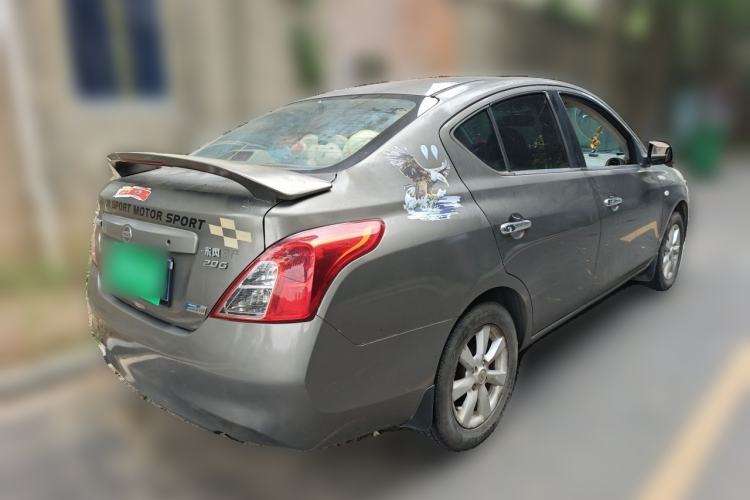 Used Nissan Sunny 2011 1.5XL CVT Luxury Edition Rear Right 45 Deg