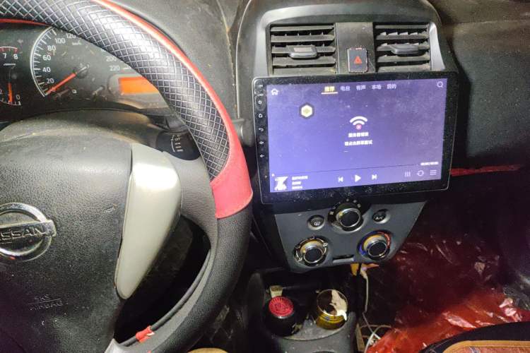 Used Nissan Sunny 2014 1.5XE Manual Comfort Edition Audio And AC Panel