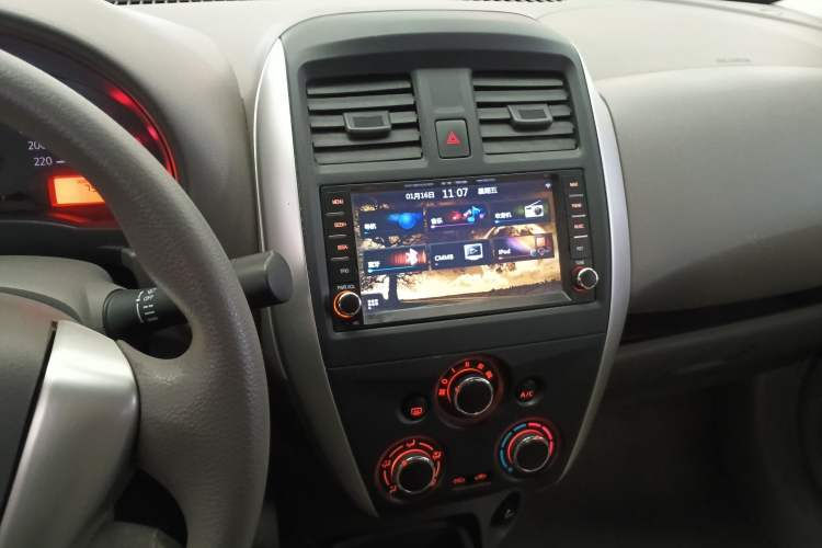 Used Nissan Sunny 2014 1.5XE Manual Comfort Edition Audio And AC Panel