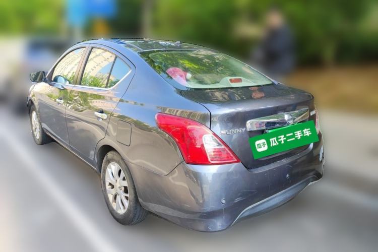 Used Nissan Sunny 2014 1.5XL CVT Luxury Edition Rear Left 45 Deg