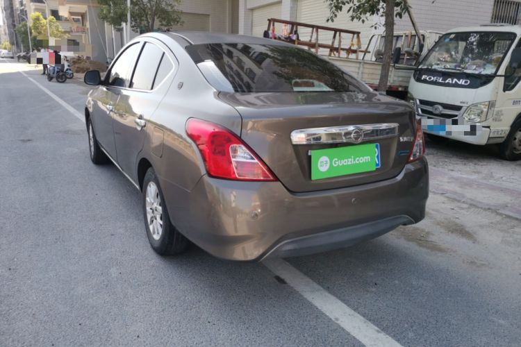 Used Nissan Sunny 2014 1.5XE Manual Elite Edition Rear Left 45 Deg