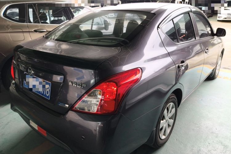 Used Nissan Sunny 2014 1.5XE CVT Elite Edition Rear Right 45 Deg