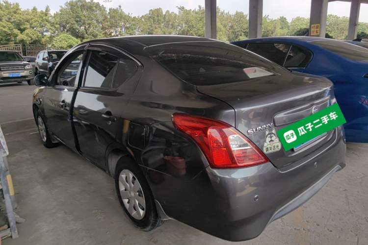Used Nissan Sunny 2014 1.5XE Manual Elite Edition Rear Left 45 Deg