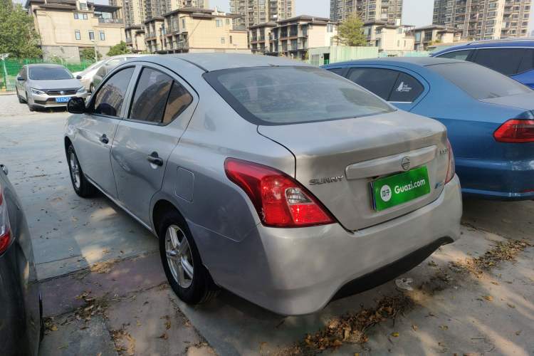 Used Nissan Sunny 2014 1.5XE CVT Comfort Edition Rear Left 45 Deg