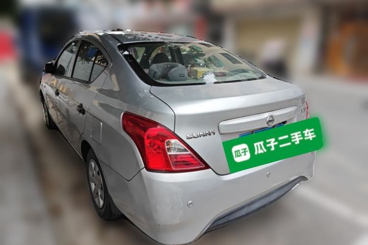 Used Nissan Sunny 2014 1.5XE Manual Elite Edition Rear Left 45 Deg