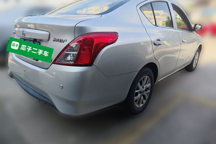 Used Nissan Sunny 2014 1.5XE CVT Elite Edition Rear Right 45 Deg