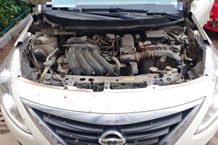 Used Nissan Sunny 2014 1.5XE Manual Comfort Edition Engine Bay