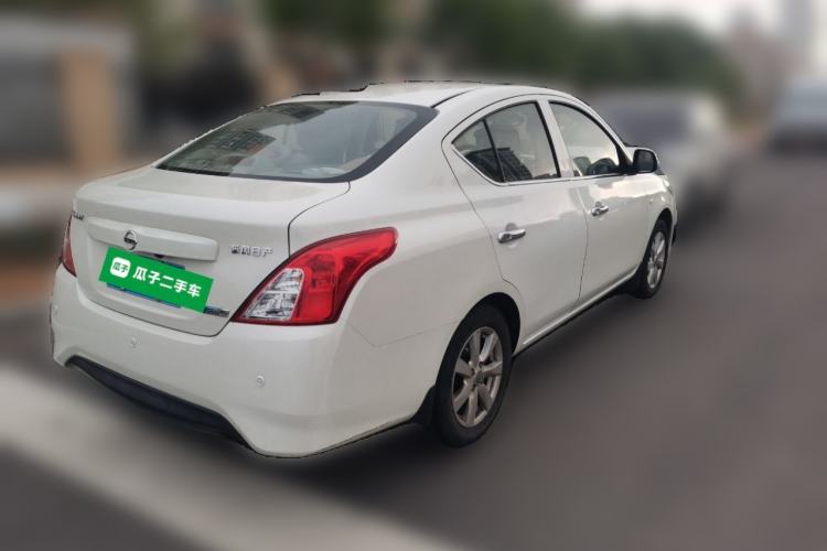 Used Nissan Sunny 2014 1.5XE CVT Elite Edition Rear Right 45 Deg
