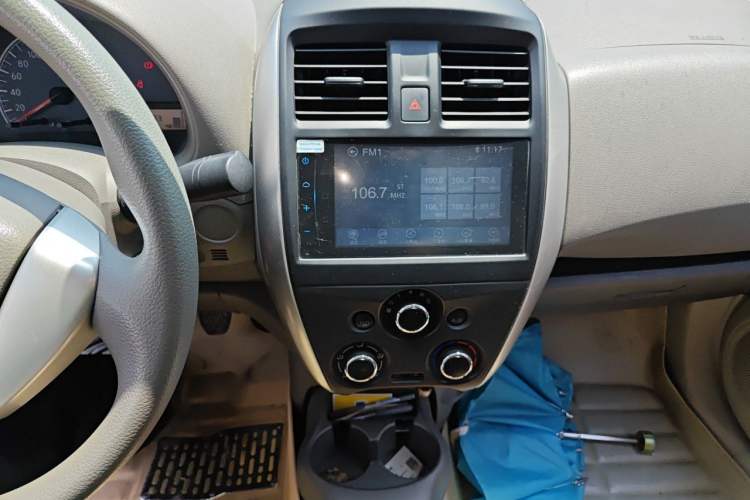Used Nissan Sunny 2014 1.5XE Manual Comfort Edition Audio And AC Panel