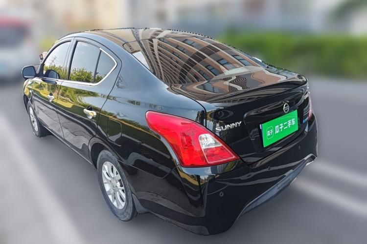 Used Nissan Sunny 2015 1.5XE Manual Comfort Edition Rear Left 45 Deg