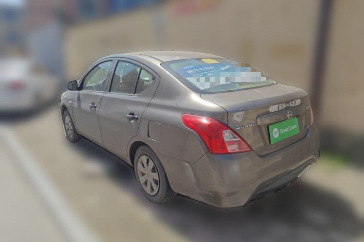 Used Nissan Sunny 2015 1.5XE Manual Comfort Edition Rear Left 45 Deg