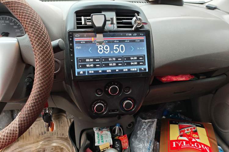 Used Nissan Sunny 2015 1.5XE Manual Comfort Edition Audio And AC Panel