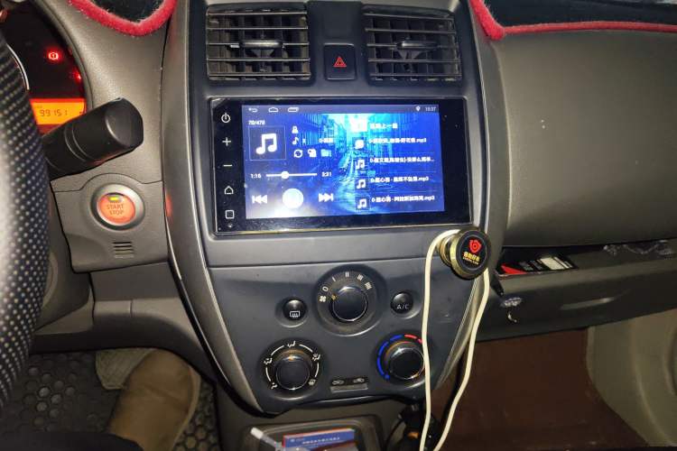 Used Nissan Sunny 2015 1.5XE CVT Master Edition Audio And AC Panel