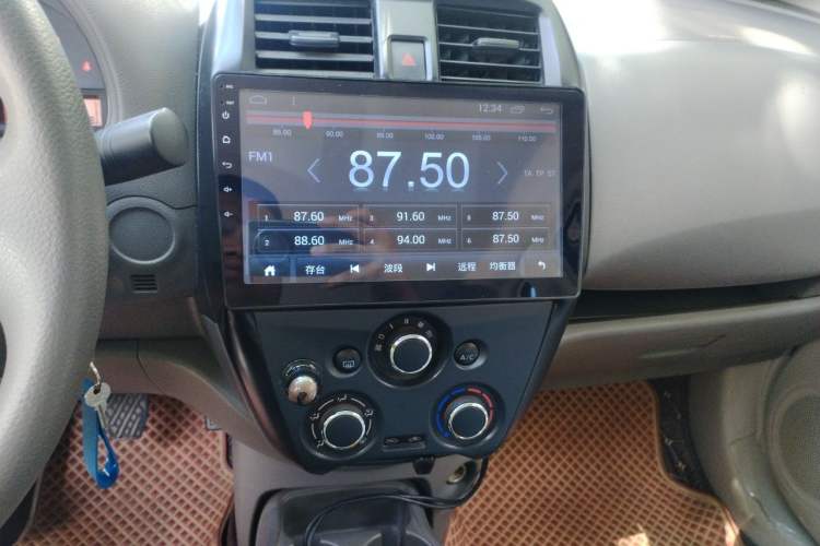 Used Nissan Sunny 2015 1.5XE Manual Comfort Edition Audio And AC Panel