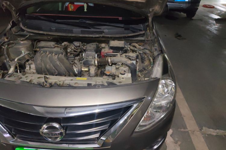 Used Nissan Sunny 2015 1.5XE CVT Master Edition Engine Bay Left