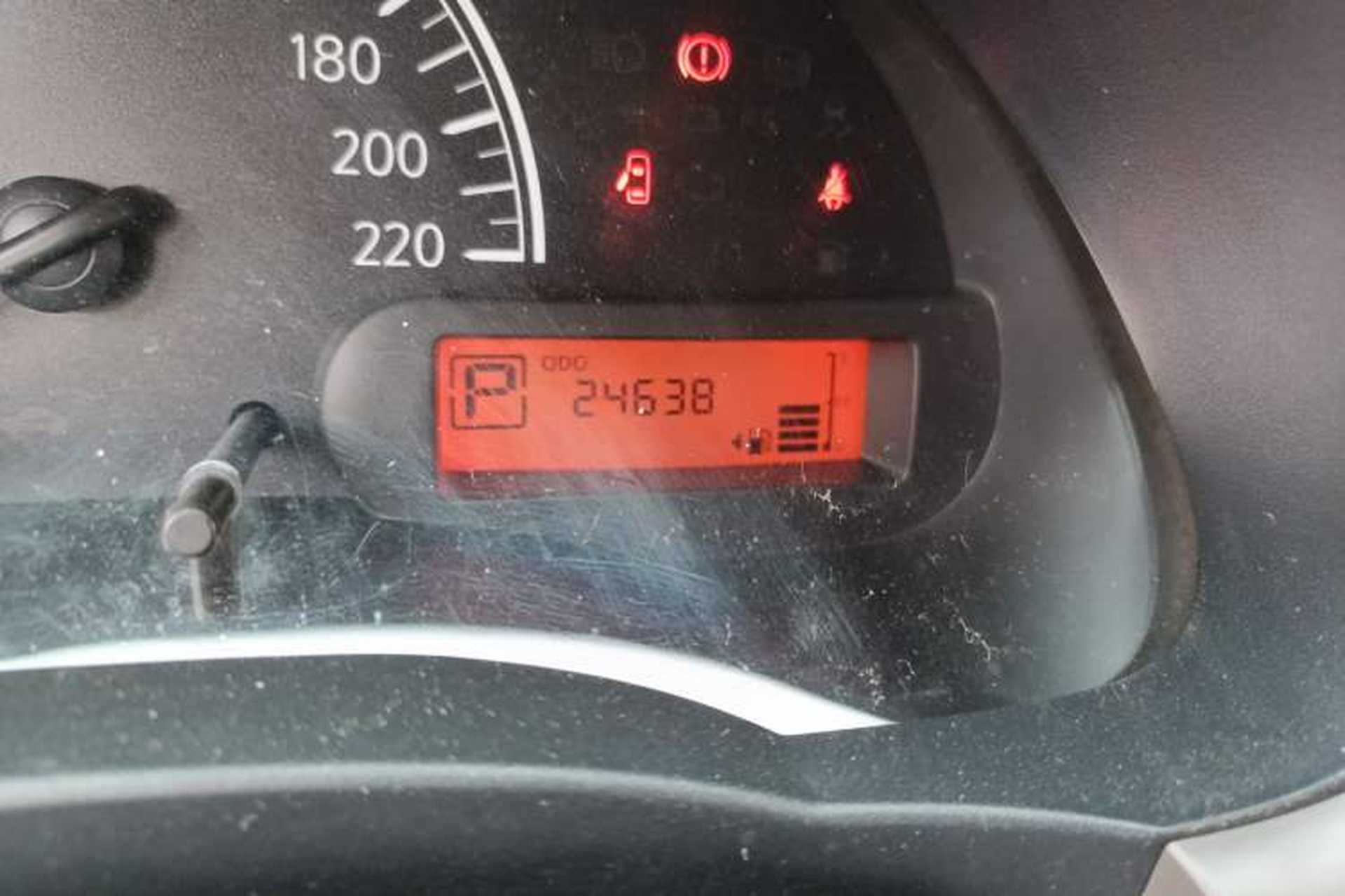 Used Nissan Sunny 2015 1.5XE CVT Comfort Edition Odometer Close Up